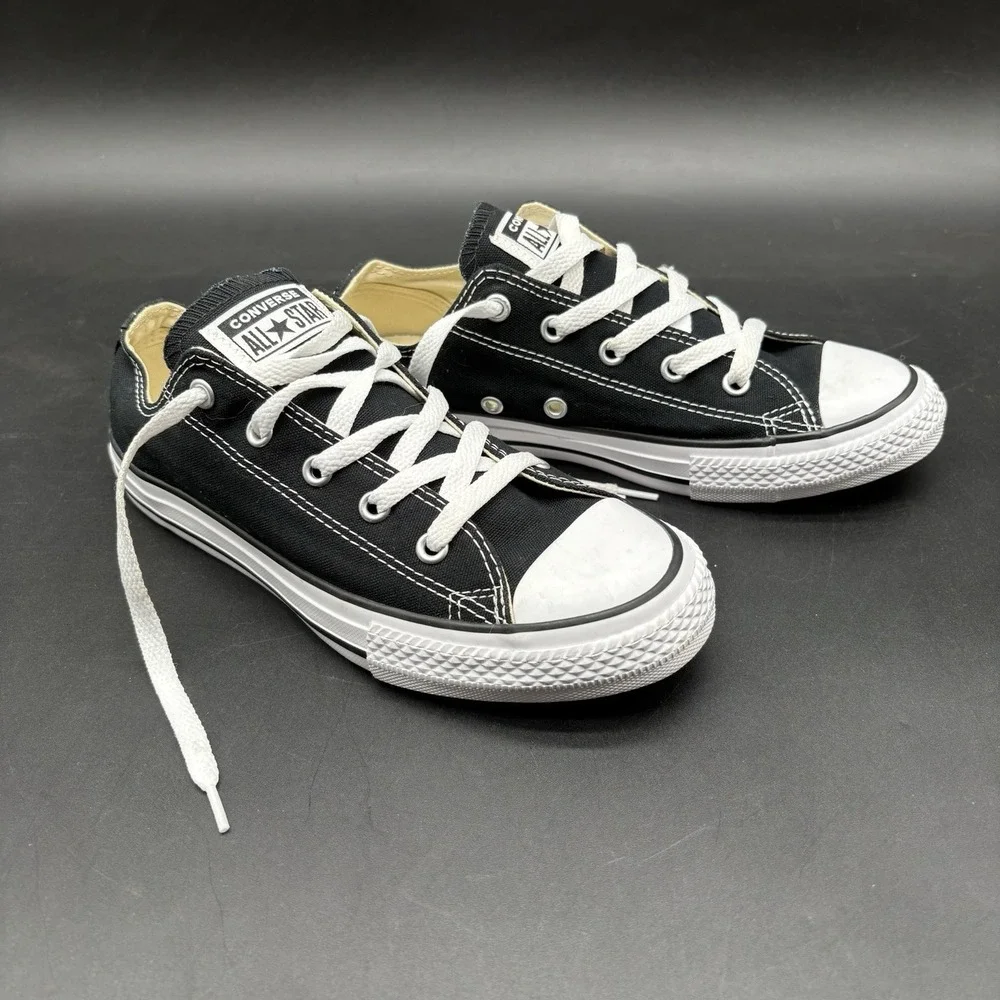 Converse Chuck Taylor All Star Low‎ Black Youth Size 3Y Shoes 3J235